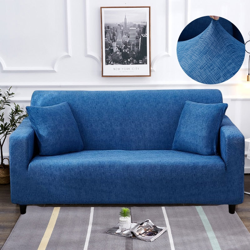Modern halkfri färgglad elastisk sofföverdrag