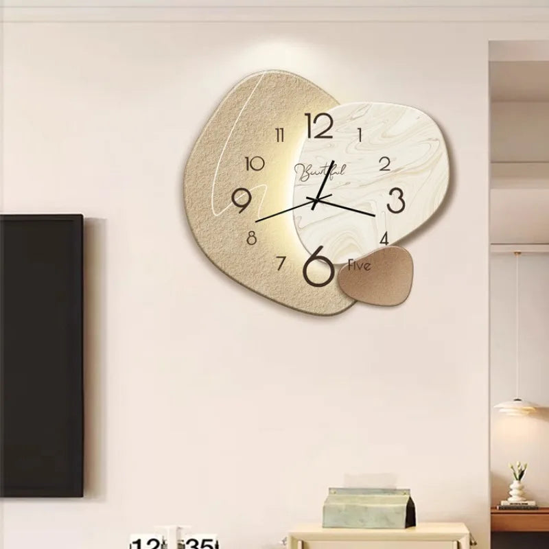LuxuryClock – Stilig klocka för vardagsrummet