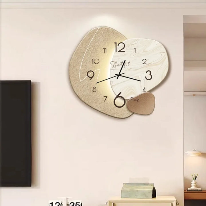 LuxuryClock – Stilig klocka för vardagsrummet