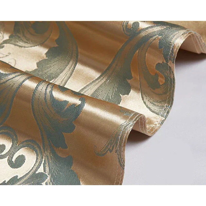 Satin Rayon Jacquard Duvet Cover Set 264x229cm – Lyxigt Sommarbäddset för Bekväm Sömn &amp; Heminredning
