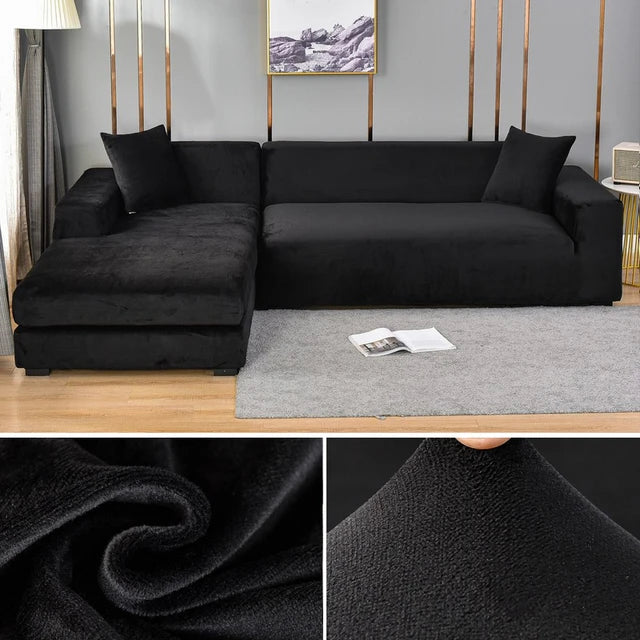 SofaGuard™ | Elastisk Sammetsoffadäck som Sparar Pengar