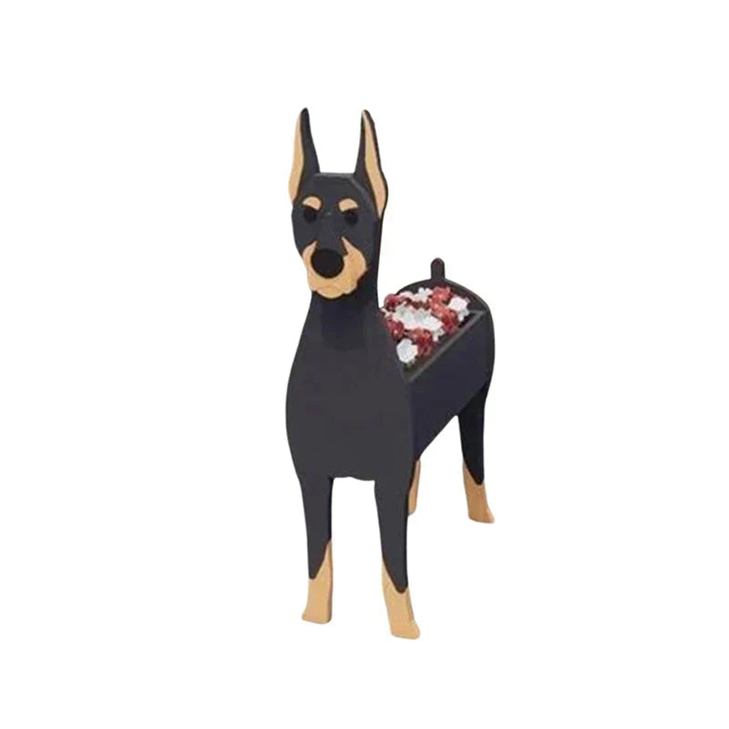 Blomkruka - Pawsome - Hundplanta Behållare - Olika Raser