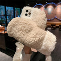 Fluffig Fäll iPhone-fodral Handske