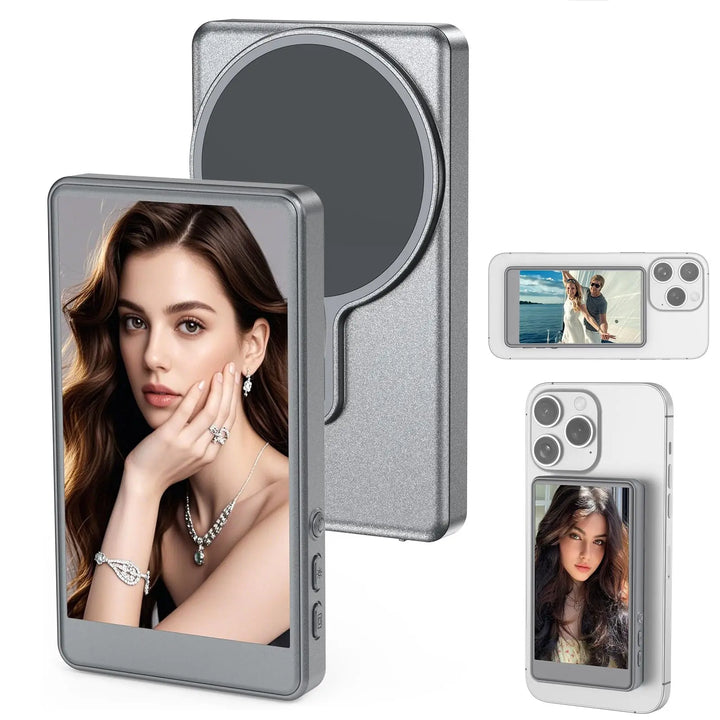 Magnetisk Selfie Spegel För Bakre Telefonkamera