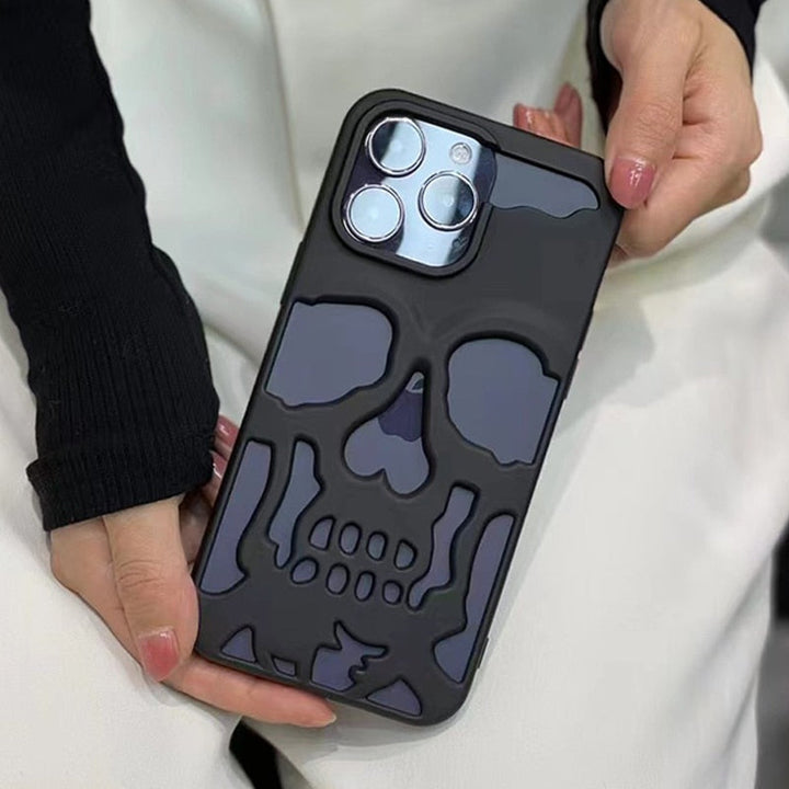 Gothic Midnight Skull Telefonfodral