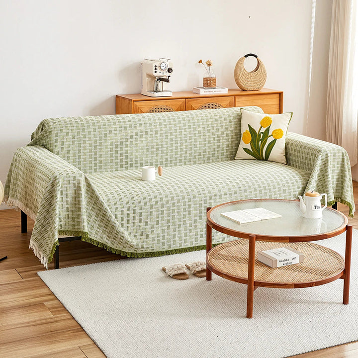DualComfort Vändbar Sofföverdrag – Stilig, Tvättbar Soffskydd för 3–4 Sits Soffor