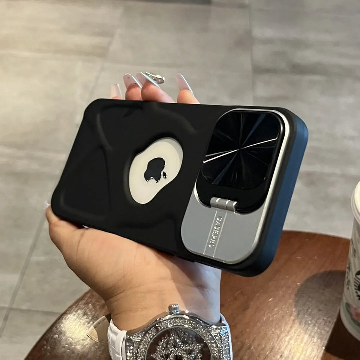 MagSafe Soft Flip Linsskydd iPhone-fodral