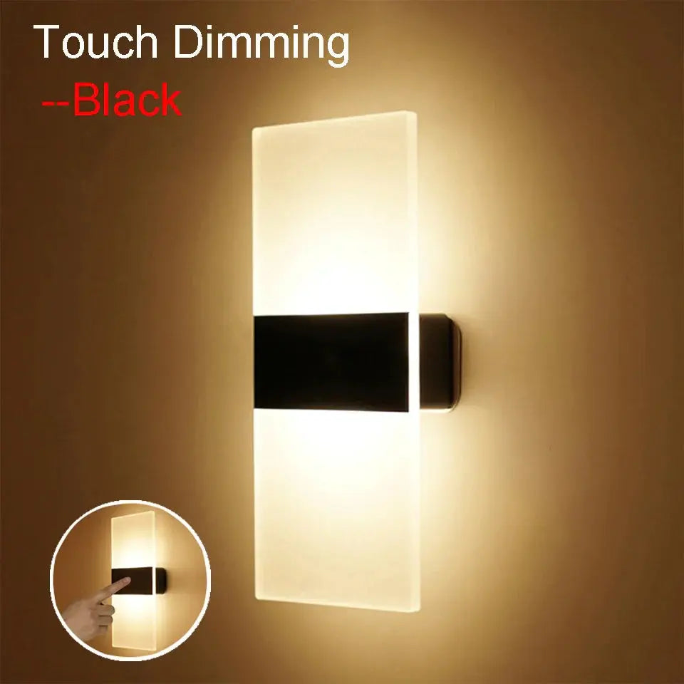 Éclatante - Touch Panel Vägglampa USB uppladdningsbar
