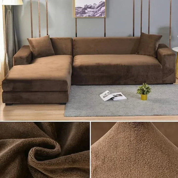 PlushFit - Högkvalitativa Sofföverdrag i Stretchsammet