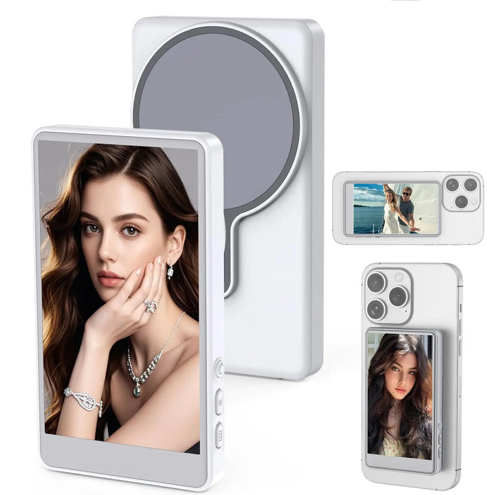 Magnetisk Selfie Spegel För Bakre Telefonkamera