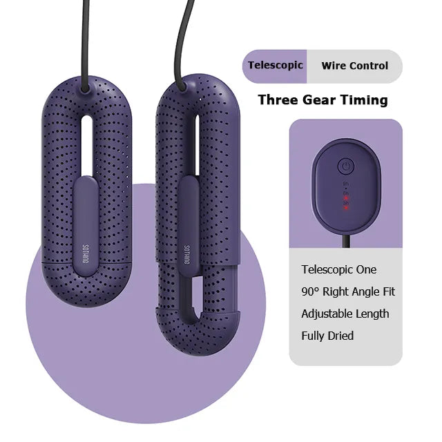 Stretchable Wearable Electric Sterilization Shoe Dryer