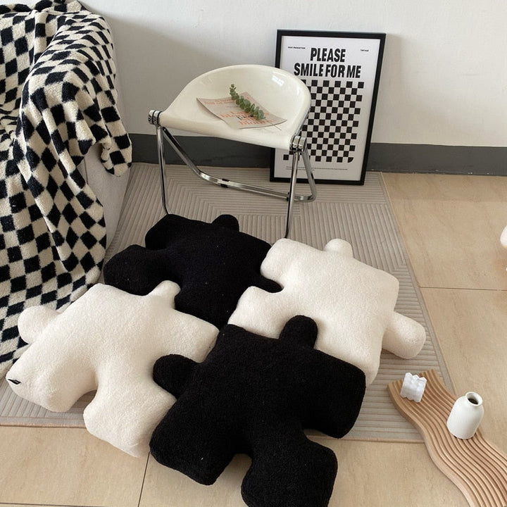 Pusselblock Kudde