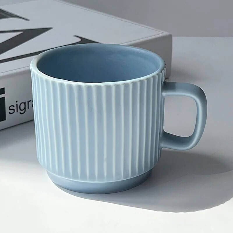 Stor Retro Keramisk Mugg