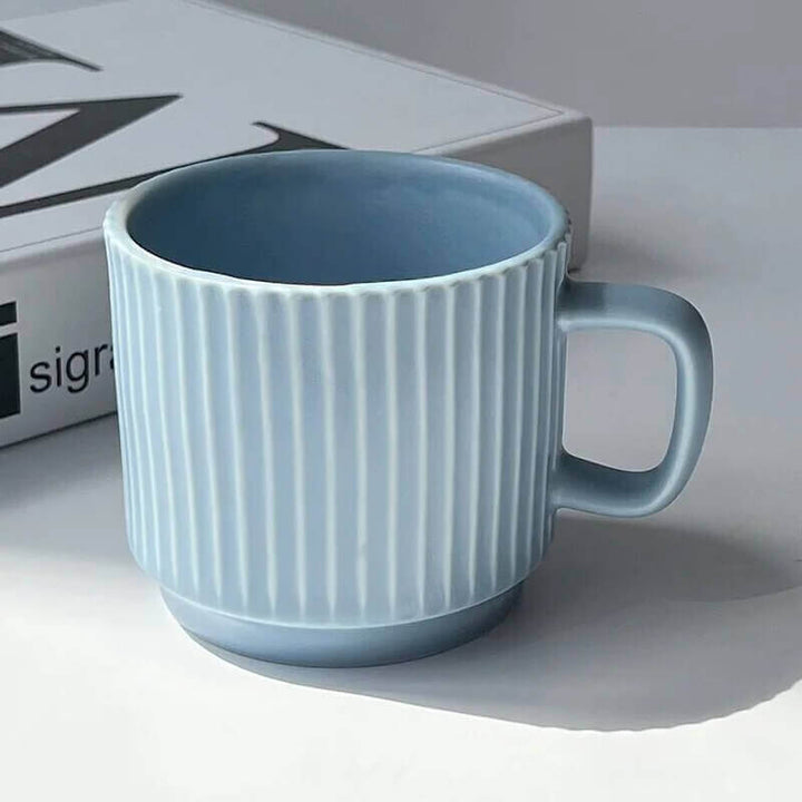 Stor Retro Keramisk Mugg