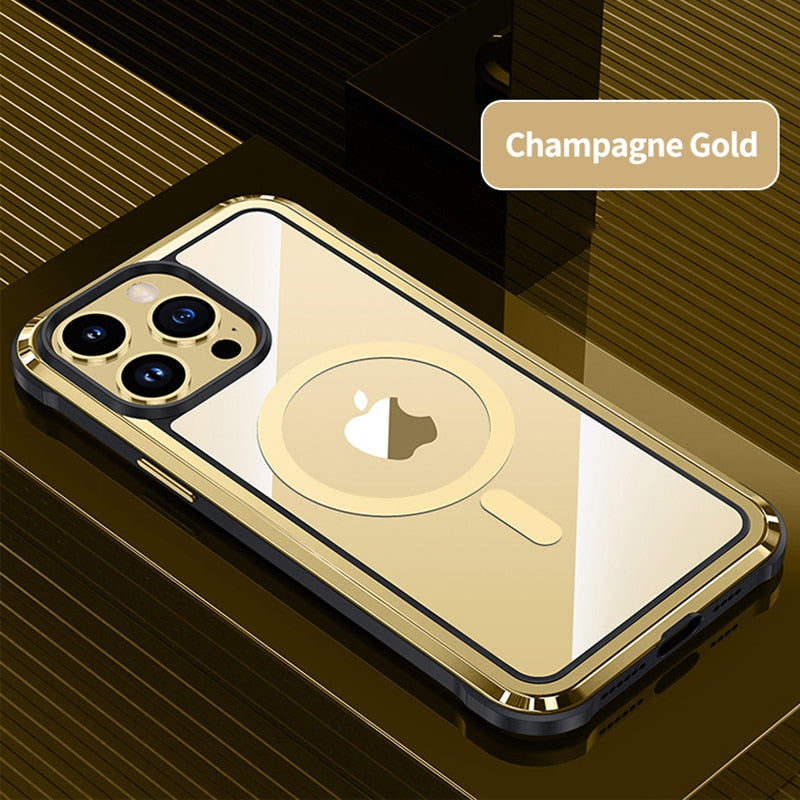 Magisk Armor Magnetisk Laddnings iPhone-fodral