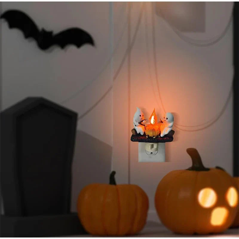 Spökljus Campfire Nattlampa