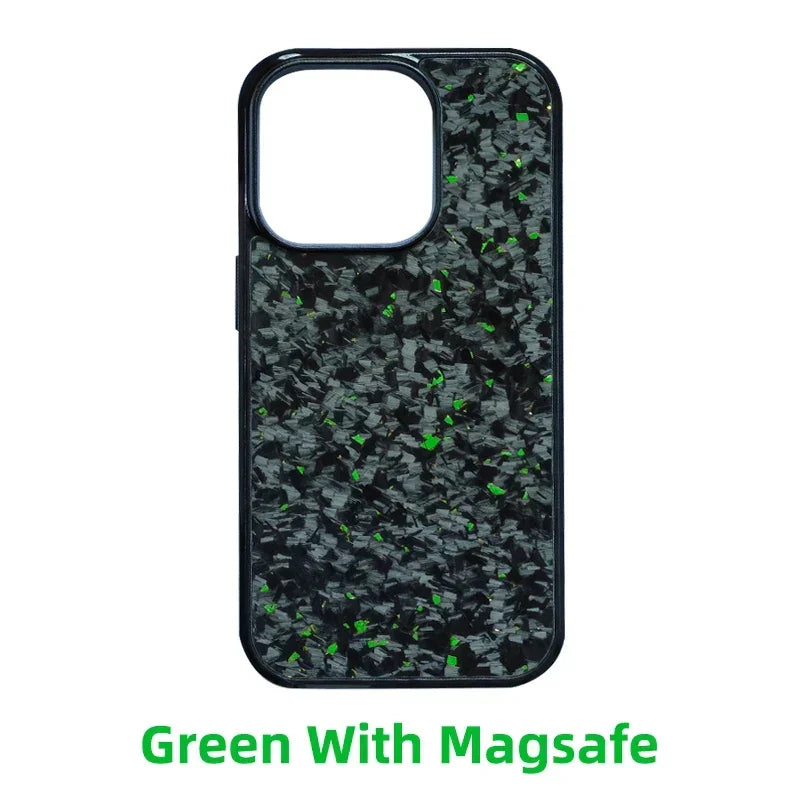 Magsafe Kolfiber Stötsäker iPhone Fodral