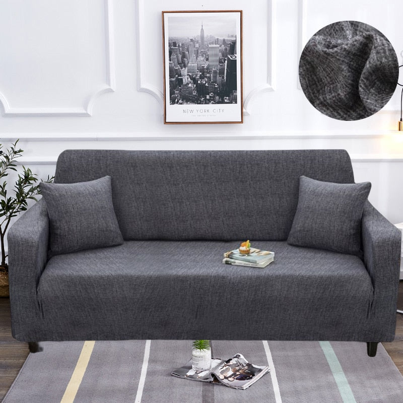 Modern halkfri färgglad elastisk sofföverdrag |