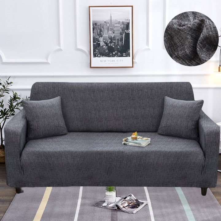 Modern halkfri färgglad elastisk sofföverdrag |