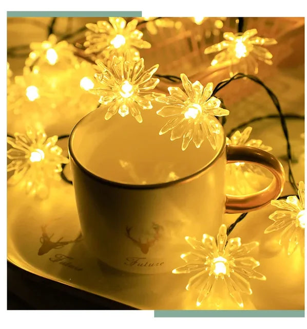 Persikoblomma Fairy Lights
