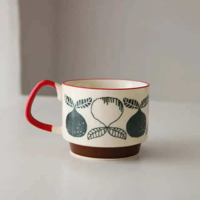 Utmärkta Retro Kaffemuggar i Keramik – tillgängliga i 8 olika mönster