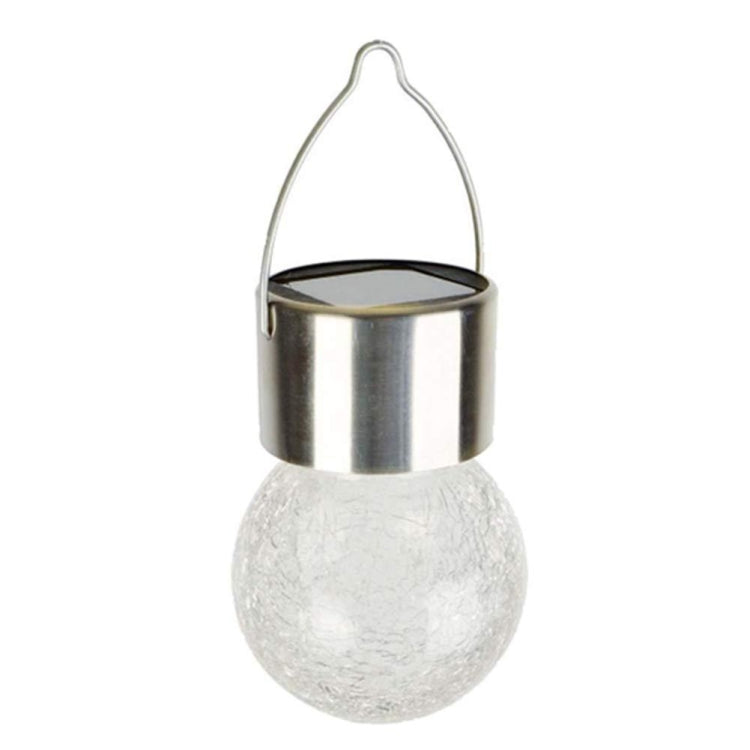 12 PCS Snap Ball Solar Kandelaber Utomhus Trädgård Gård Semester Dekorativ Lampa med Klämma (Varm Vit Ljus)