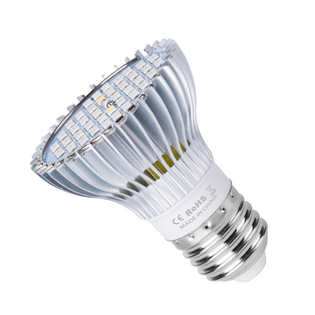 LED Växtbelysningslampa Fullspektrum E27 Växtfyllnadsbelysning, Effekt: 30W 40 Lampor