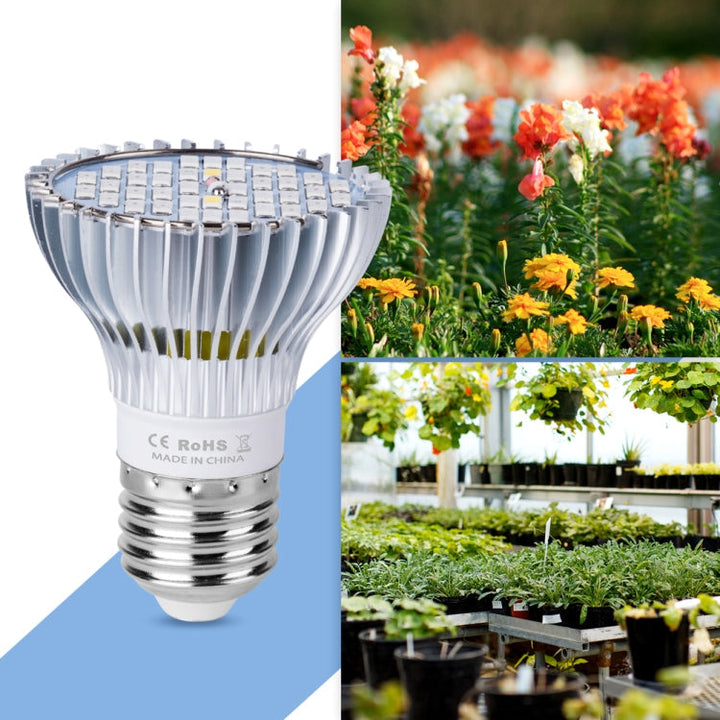 LED Växtbelysning Full Spektrum E27 Växtfyllnadslampa, Effekt: 100W 150 Lamppärlor