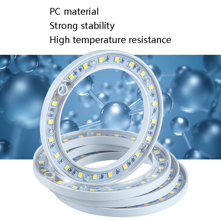 LED Växtbelysning Fullspektrum Intelligent Timer Inomhus Fyllnadsljus Ring Växtlampa, Effekt: En huvudenhet (Solskina)