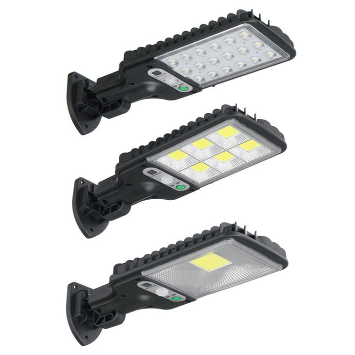 Solgatu belysning LED kroppdetektering trädgårdslampa, specifikation: 616B-72 COB med fjärrkontroll