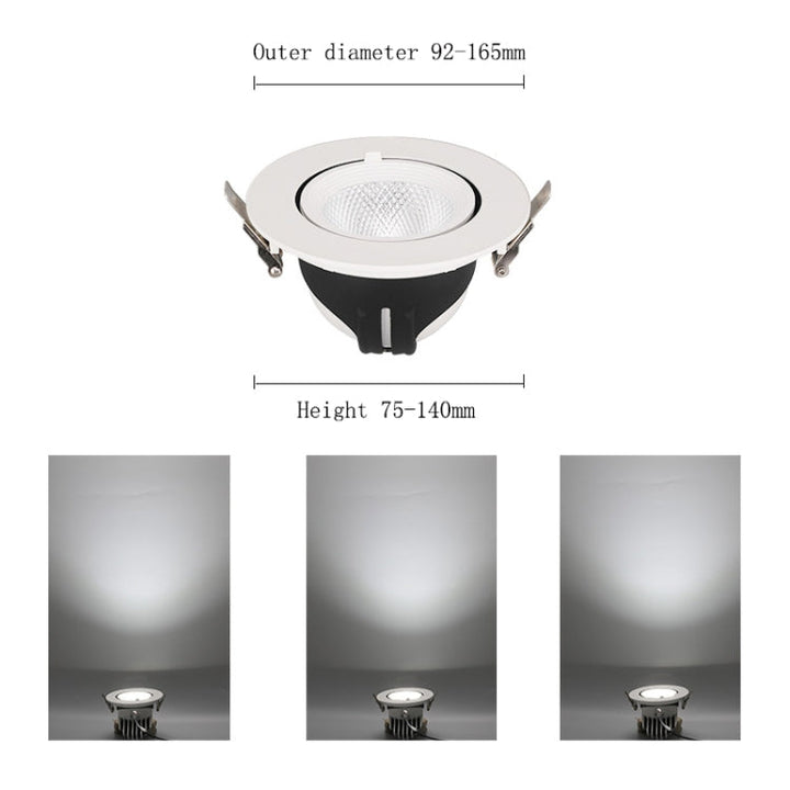 35w Utsnitt 150mm LED Fullspektrum Växtbelysning