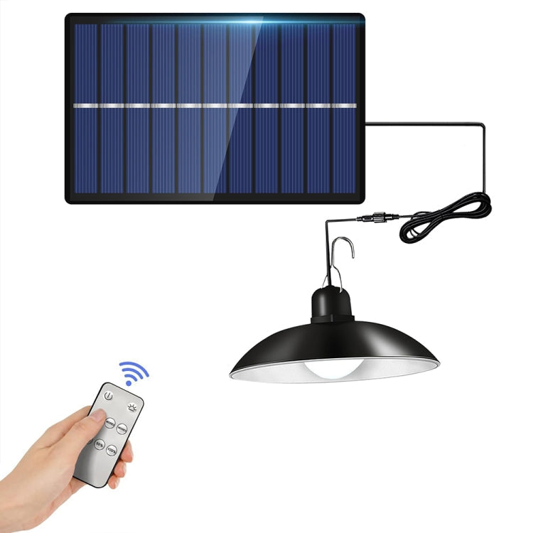 IP65 Vattentät Utomhus Solenergi LED Lampa Kandelaber Inomhusbelysning, Specifikation: Enkel Vit Ljus med Fjärrkontroll