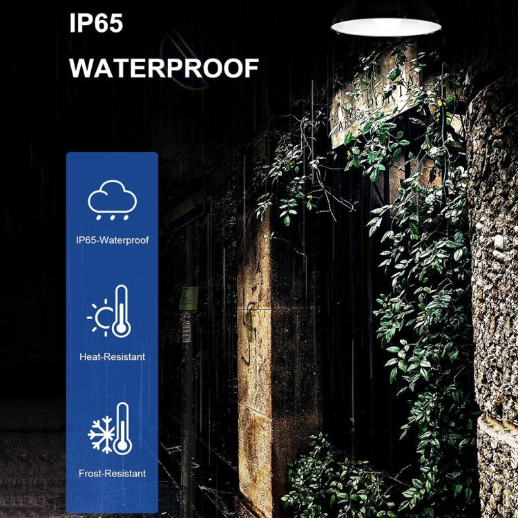 IP65 Vattentät Utomhus Solenergi LED Lampa Kandelaber Inomhusbelysning, Specifikation: Enkel Vit Ljus med Fjärrkontroll