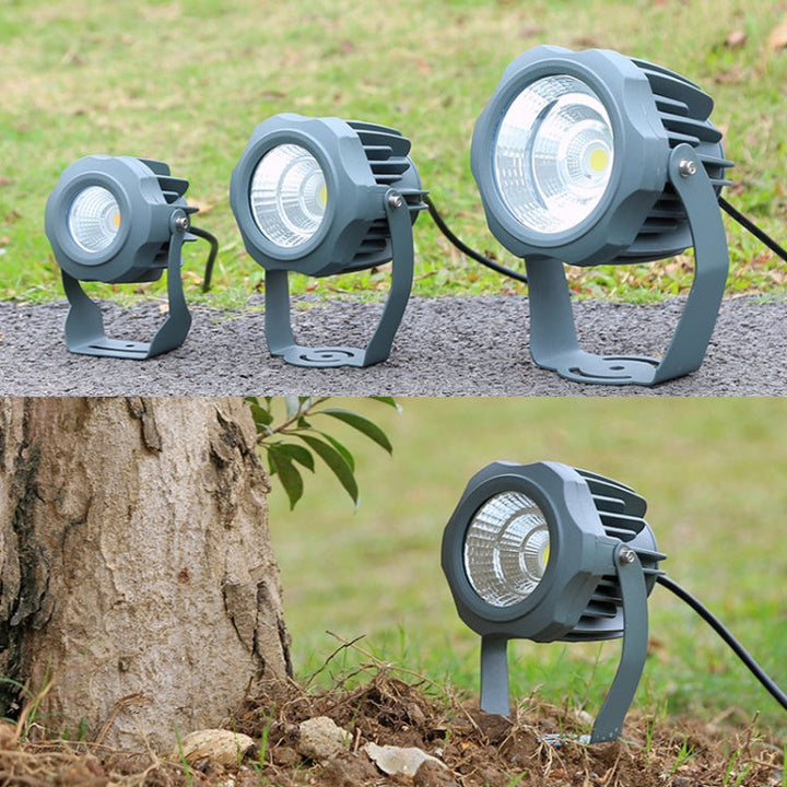 LED Flodljus COB Utomhus Vattentät Spotlight Billboard Lampor Trädgårdslampa, färg: 20W 2 färgval 1