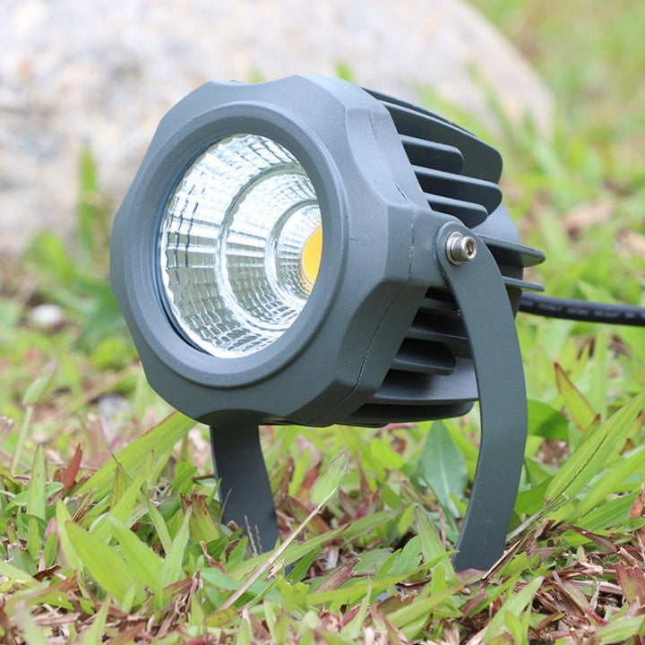 LED Flodljus COB Utomhus Vattentät Spotlight Affischlampor Trädgårdslampa, färg: 20W 4 färgalternativ 1