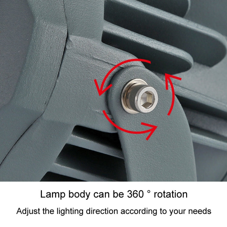LED Flodljus COB Utomhus Vattentät Spotlight Billboard Lampor Trädgårdslampa, färg: 20W 2 färgval 1