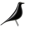 Resin Craft Fågel Figurine Kontorsprydnader Heminredning Tillbehör (Svart)
