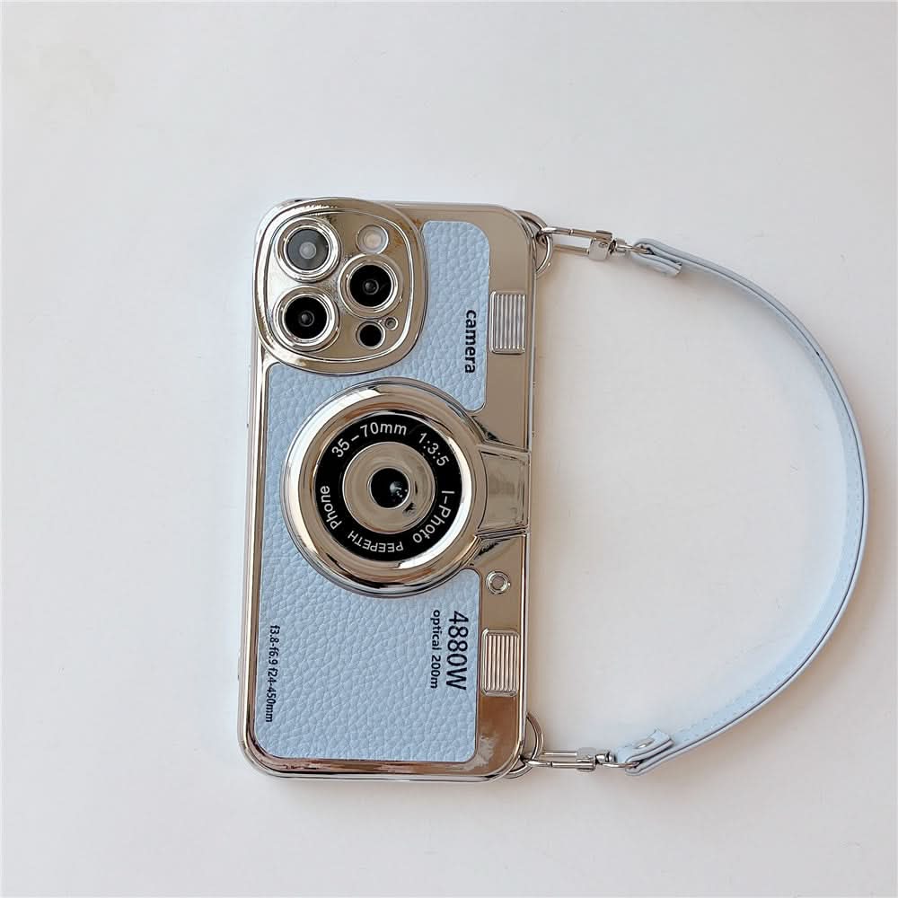 Vintage Kamera iPhone Fodral 3D Retro Design