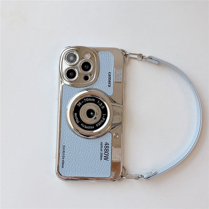 Vintage Kamera iPhone Fodral 3D Retro Design