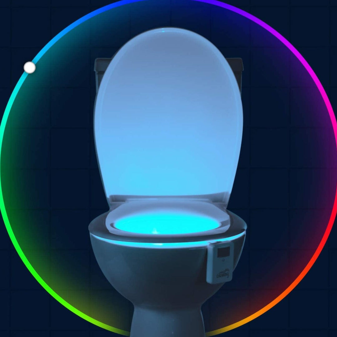 Rörelsesensor Toalett Nattljus - GlowBowl