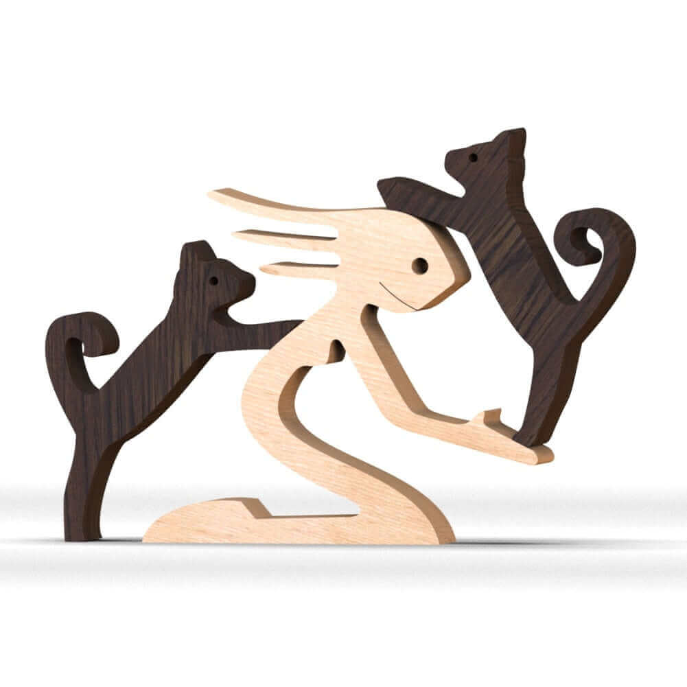 Danska Trädfigurer av Djur