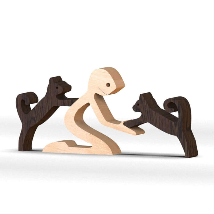 Danska Trädfigurer av Djur