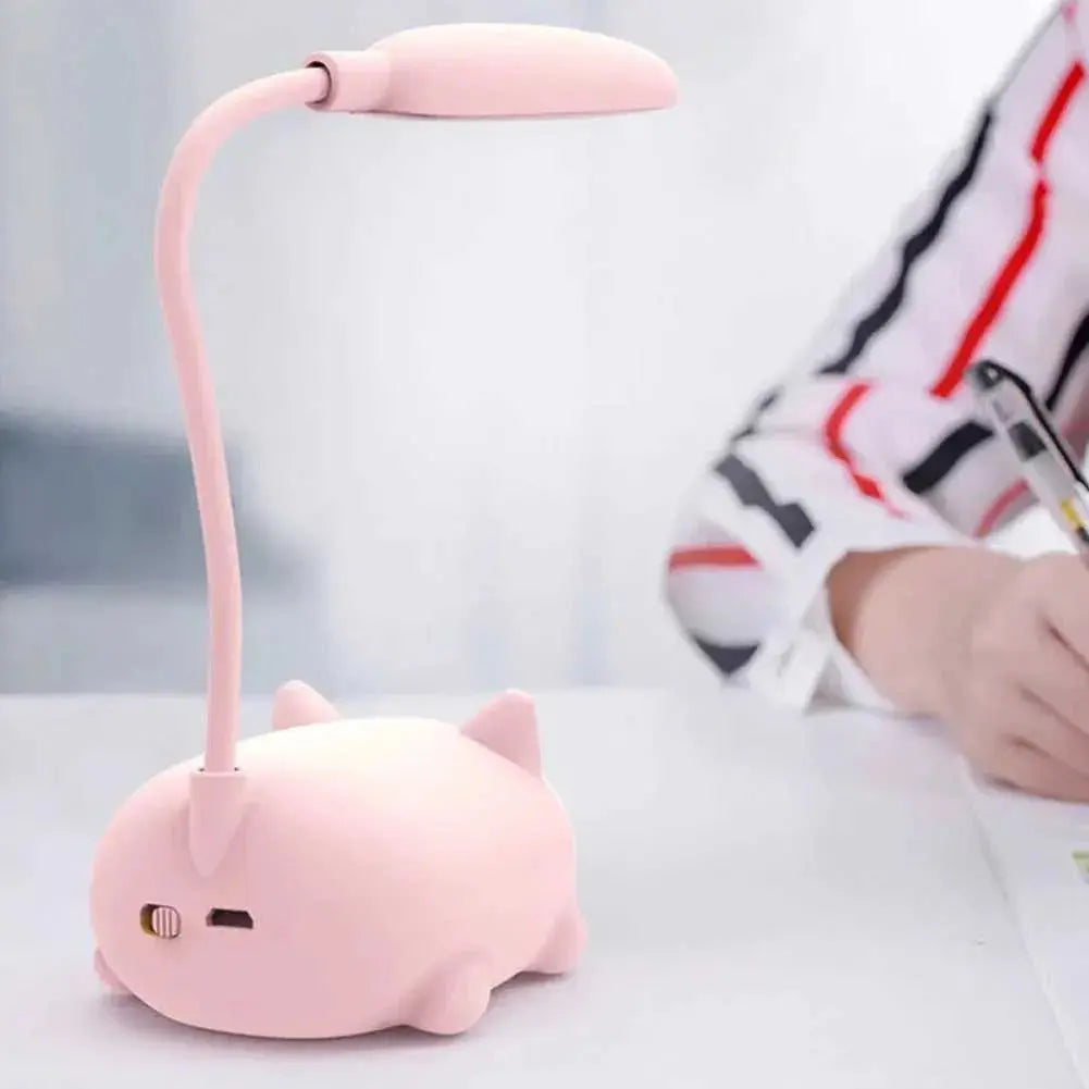 USB Kattlampa – Mini LED Nattlampa med Mjuk Ljus