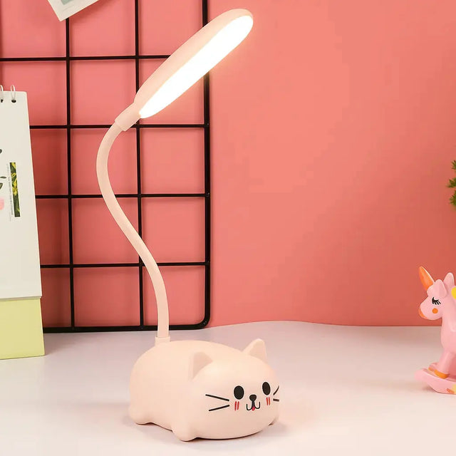 USB Kattlampa – Mini LED Nattlampa med Mjuk Ljus