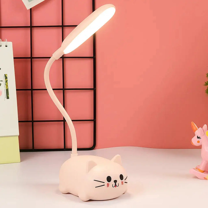 USB Kattlampa – Mini LED Nattlampa med Mjuk Ljus