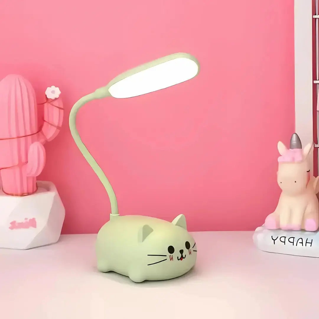 USB Kattlampa – Mini LED Nattlampa med Mjuk Ljus