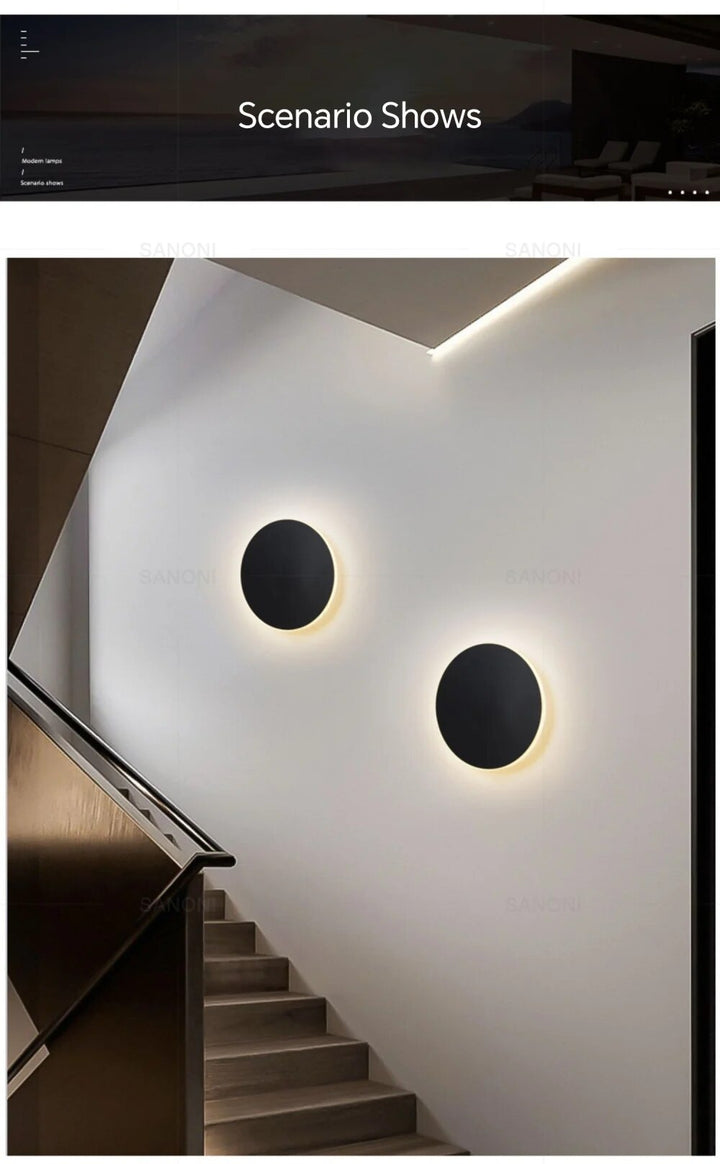 LightRing | Minimalistisk LED Vägglampa