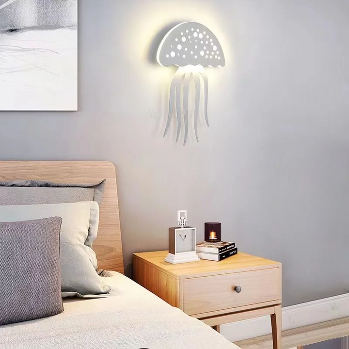 QualleGlow | Exklusiv LED-vägglampa i form av en manet