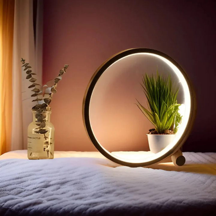 Dimbar LED Nattlampa - LumaCircle |