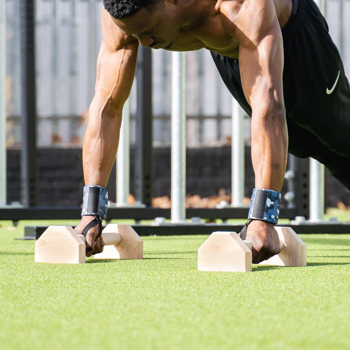 Calisthenics PowerBars – Robust Tre Armstödsställningar för Armhävningar